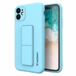 Husa pentru SAMSUNG Galaxy A51 - Silicon Kickstand (Bleumarin) Wozinsky
