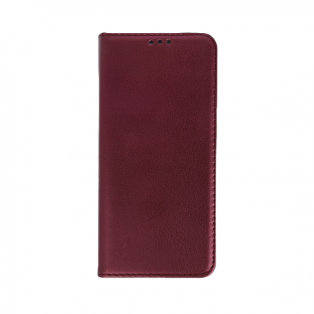 Husa pentru SAMSUNG Galaxy A22 (5G) - Magnet Piele (Visiniu)