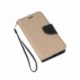 Husa SAMSUNG Galaxy J5 2017 - Fancy Book (Auriu&Negru)