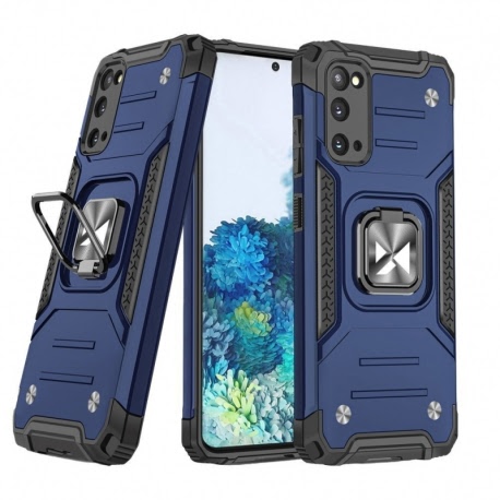 Husa pentru SAMSUNG Galaxy S20 - Ring Armor (Bleumarin) Wozinsky