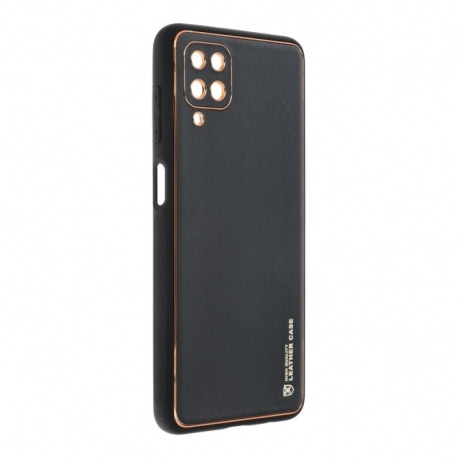 Husa pentru SAMSUNG Galaxy A12 - Leather (Negru)