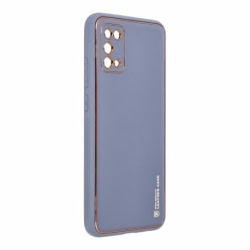 Husa pentru SAMSUNG Galaxy A12 - Leather (Albastru) Forcell