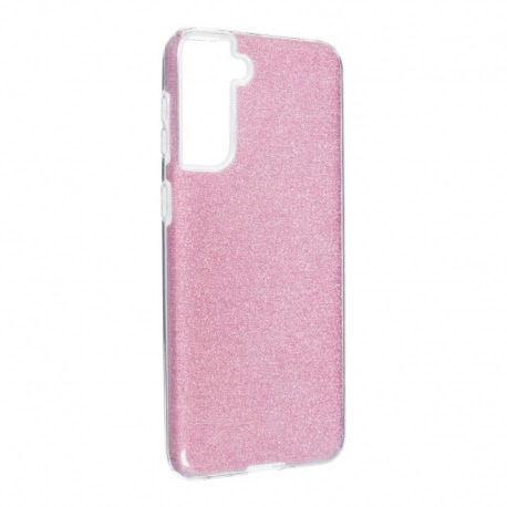 Husa pentru SAMSUNG Galaxy S21 Plus - Forcell Shining (Roz)
