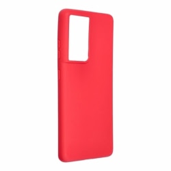 Husa pentru SAMSUNG Galaxy S21 Ultra - Forcell Soft (Rosu)