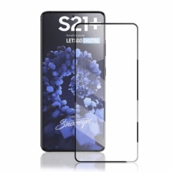 Folie de Sticla SAMSUNG Galaxy S21 Plus - UV Full Glue (Negru)