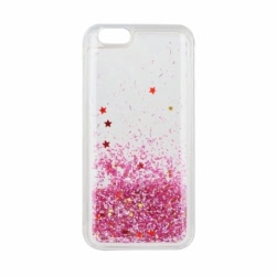 Husa HUAWEI P9 Lite Mini - Glitter Lichid (Roz)