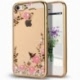 Husa SAMSUNG Galaxy J7 2017 - Bloomy Flower (Auriu)