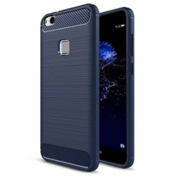Husa HUAWEI P10 Lite - Carbon (Albastru) Forcell