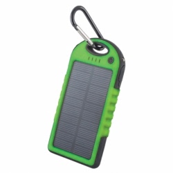 Baterie Externa cu Incarcare Solara & USB 5000 mAh (Verde) STB-200 Forever