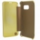 Husa SAMSUNG Galaxy S7 Edge - Clear View (Auriu)