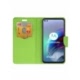 Husa pentru MOTOROLA Moto G100 \ Edge S - Fancy Book (Bleumarin)