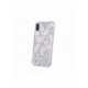 Husa pentru SAMSUNG Galaxy A22 (5G) - Geometric Marble (Roz)