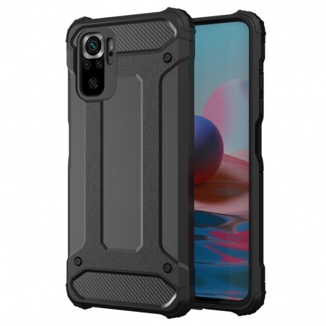 Husa pentru XIAOMI Redmi Note 10 Pro \ Note 10 Pro Max - Armor (Negru) FORCELL