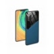 Husa pentru APPLE iPhone 12 \ 12 Pro - Leather Lens (Bleumarin)