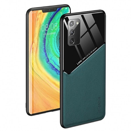 Husa pentru XIAOMI Mi 10T Lite (5G) - Leather Lens (Verde)