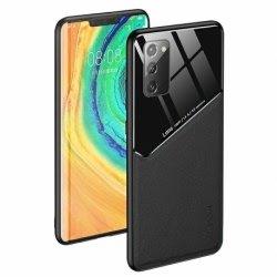 Husa pentru XIAOMI Redmi 9T \ Poco M3 - Leather Lens (Negru)