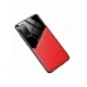 Husa pentru XIAOMI Redmi 9T \ Poco M3 - Leather Lens (Rosu)