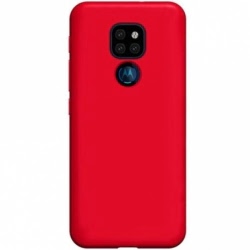 Husa pentru MOTOROLA Moto G9 Play - Silicon Cover (Rosu)