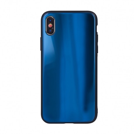 Husa pentru XIAOMI Redmi Note 9S - Ombre Glass (Bleumarin)