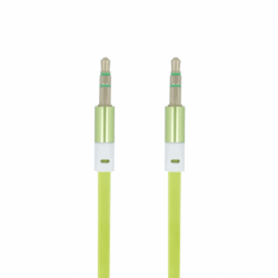 Cablu Audio AUX Jack 3.5mm (Verde) 1 Metru Forever