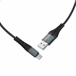 Cablu Date & Incarcare Tip C (Negru) 1 Metru Hoco X38