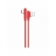 Cablu Date & Incarcare Silicon Tip C (Rosu) 1 Metru Hoco X46