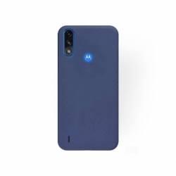 Husa pentru MOTOROLA Moto E7 Power - Silicone Cover (Bleumarin)