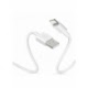 Cablu Date & Incarcare 3A APPLE Lightning (Alb) 1m Dudao L1L