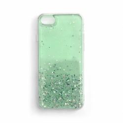 Husa pentru SAMSUNG Galaxy A02s - Glitter Star (Verde) Wozinsky