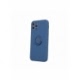 Husa pentru APPLE iPhone 13 - Ring Silicon Cover (Bleumarin)