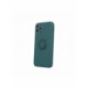 Husa pentru APPLE iPhone 13 - Ring Silicon Cover (Verde Inchis)