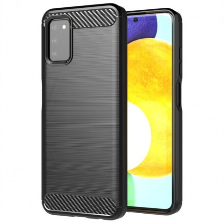 Husa pentru SAMSUNG Galaxy A03s - Carbon (Negru) FORCELL