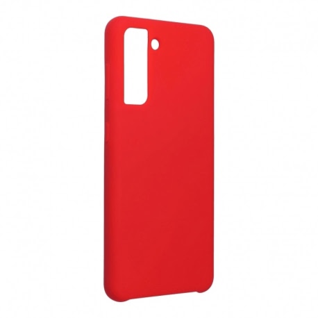 Husa pentru SAMSUNG Galaxy S21 - Silicone Forcell (Rosu)