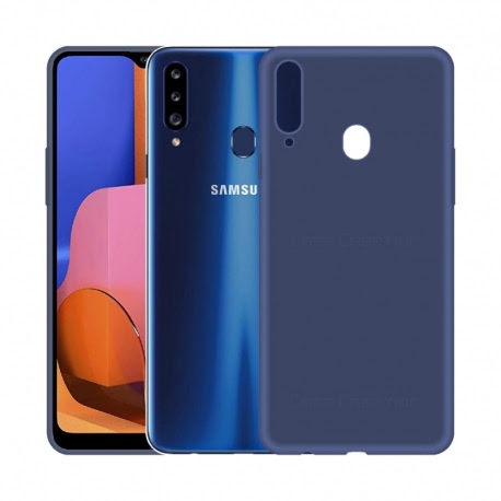 Husa pentru SAMSUNG Galaxy A20s - Ultra Slim Mat (Bleumarin)