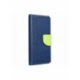 Husa pentru APPLE iPhone 12 \ 12 Pro - Fancy Book (Bleumarin)