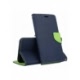 Husa pentru APPLE iPhone 12 \ 12 Pro - Fancy Book (Bleumarin)