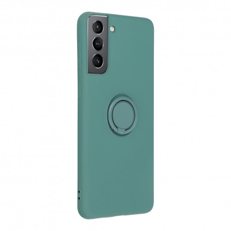 Husa pentru SAMSUNG Galaxy A53 (5G) - Ring Silicon Cover (Verde)