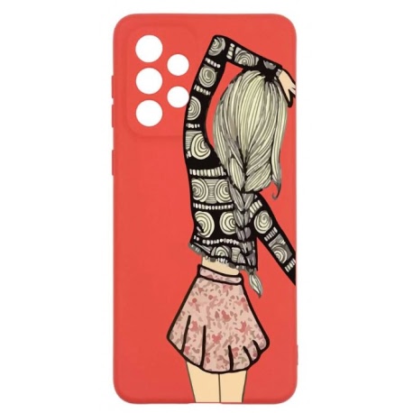 Husa Silicon, Compatibila Cu Samsung Galaxy A13 4G, Girl Friend