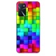 Husa Oppo A16 Silicon Gel Tpu Model Colorful Cubes