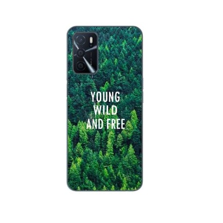 Husa Oppo A16 Silicon Gel Tpu Model Wild and Free