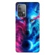 Husa Silicon Soft HQ Print Compatibila Cu Samsung Galaxy A52s 5g Model Wolf