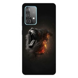 Husa Silicon Soft HQ Print Compatibila Cu Samsung Galaxy A52s 5g Model Lion