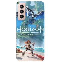 Husa compatibila cu Samsung Galaxy S21 Plus model Horizon Forbidden West, Silicon, TPU,