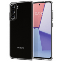 Husa Spate HQ Liquid Crystal Compatibila Cu Samsung Galaxy S21 FE, Transparenta
