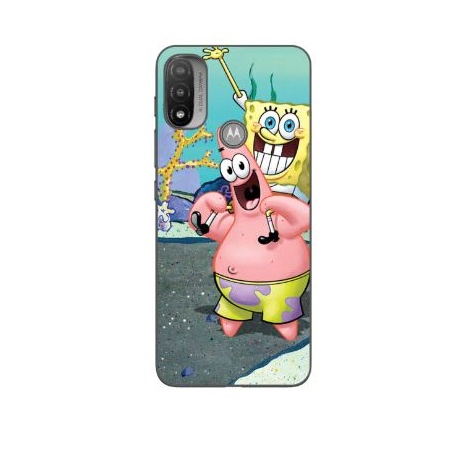 Husa Motorola Moto E20 Silicon Gel Tpu Model Spongebob