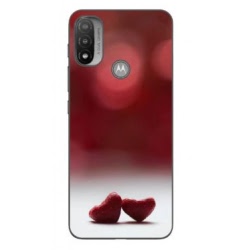 Husa Motorola Moto E20 Silicon Gel Tpu Model Little Hearts