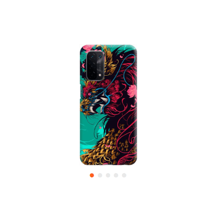 Husa silicon Oppo A12 model Chinese Dragon Silicon TPU