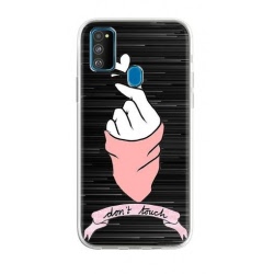 Husa Silicon Soft HQ Print, Compatibila Cu Motorola Moto E20, Dont Touch