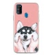 Husa Silicon Soft HQ Print, Compatibila Cu Motorola Moto E20, Cute Dog