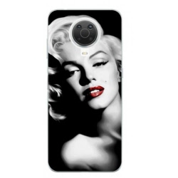 Husa Silicon, Compatibila Cu Nokia G10 , Marilyn Monroe